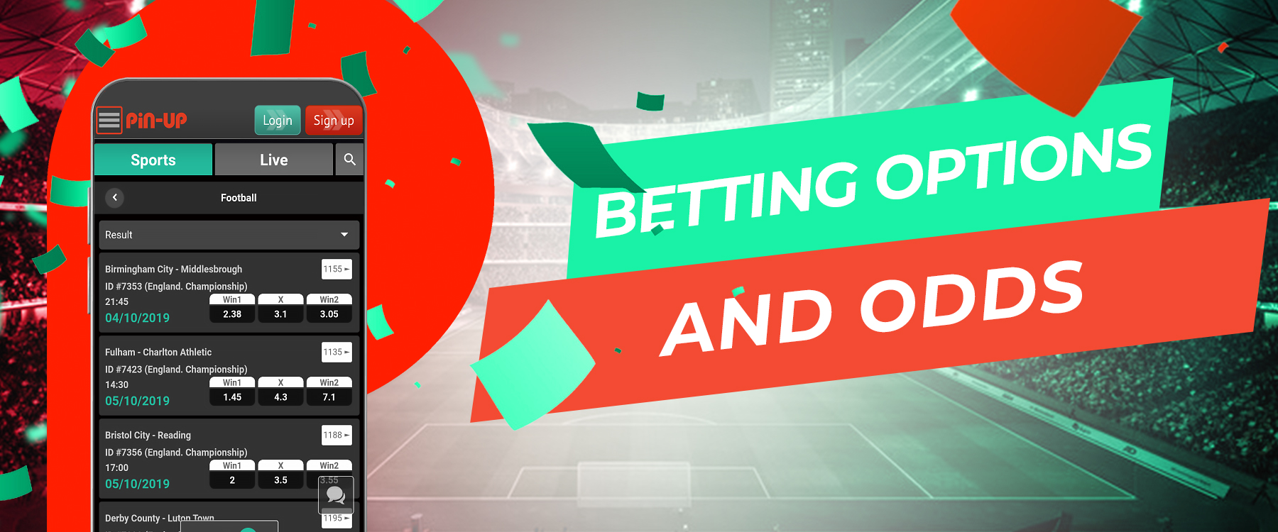 What Betting Options and Odds offers Pin Up to its Indian users